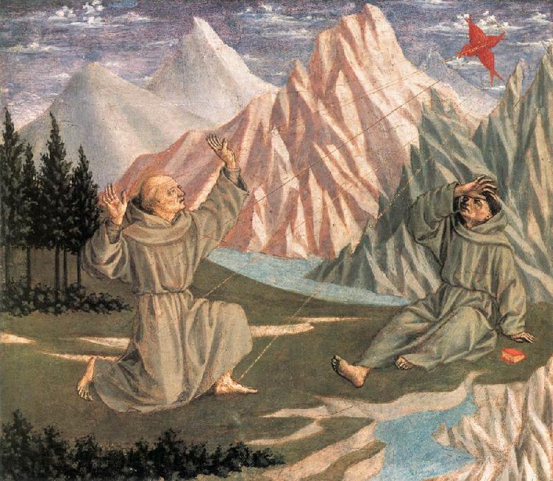 DOMENICO VENEZIANO The Stigmatization of St Francis (predella 1) df France oil painting art
